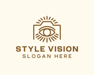 Optical Photo Camera logo design