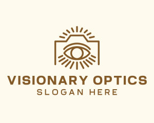 Optical Photo Camera logo design