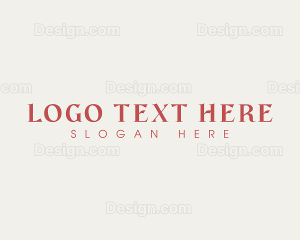 Elegant Feminine Fashion Logo