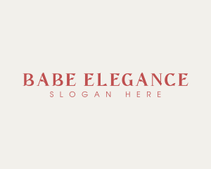 Elegant Feminine Fashion logo design