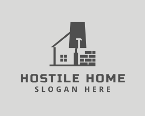 Grey Home Renovation logo design