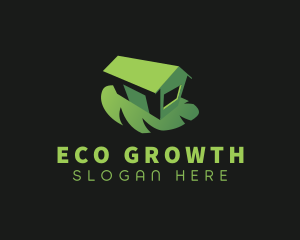 Eco Gardening Greenhouse logo design