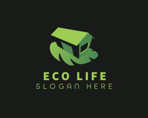 Eco Gardening Greenhouse logo design