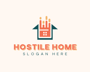 Handyman Painter Home Renovation logo design