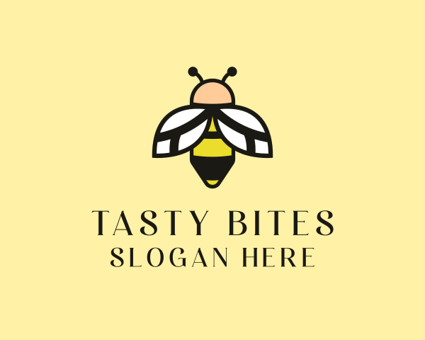 Bee Farm logo example 1