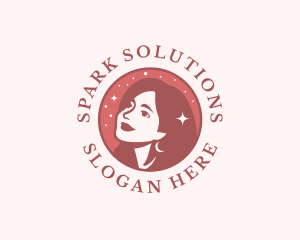 Sparkly Woman Cosmetics logo design