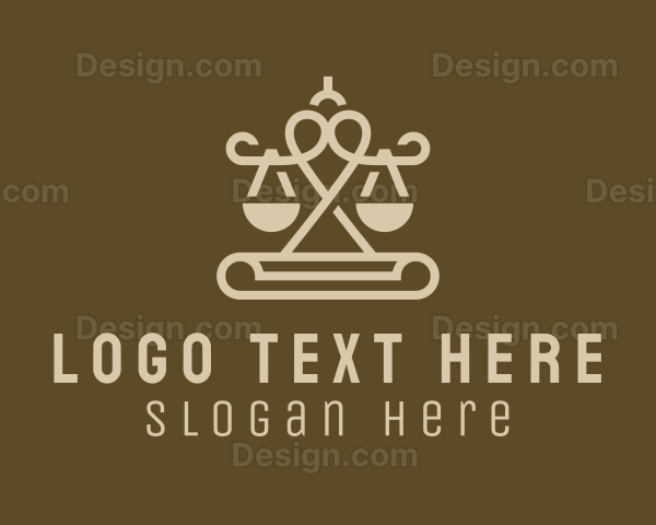 Notary Legal Law Firm Logo