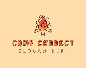 Wood Camp Fire logo