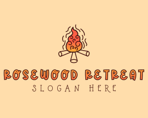 Wood Camp Fire logo