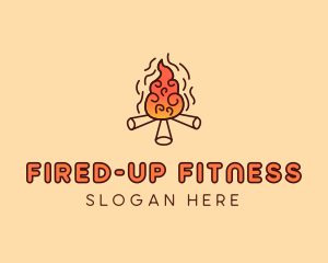 Wood Camp Fire logo