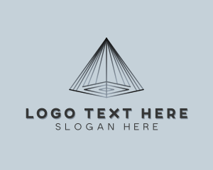 Pyramid Triangle Business logo