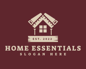 Home Construction Tools logo design