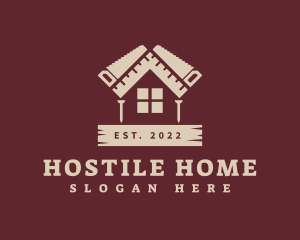 Home Construction Tools logo design