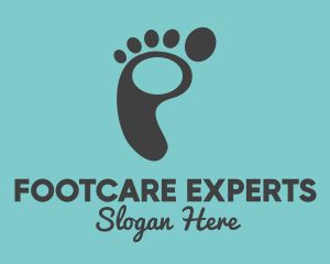 Footprint Podiatry Spa  logo design