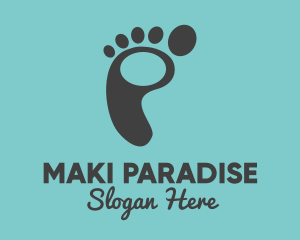 Footprint Podiatry Spa  logo design