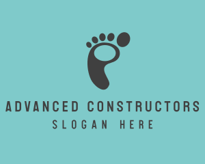 Footprint Podiatry Spa  logo design