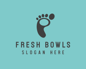 Footprint Podiatry Spa  logo design