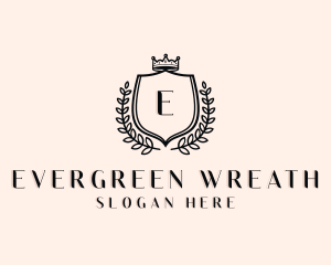 Royalty Wreath Boutique logo design