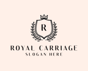 Royalty Wreath Boutique logo design