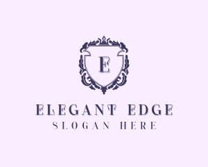 Elegant Regal Shield logo design