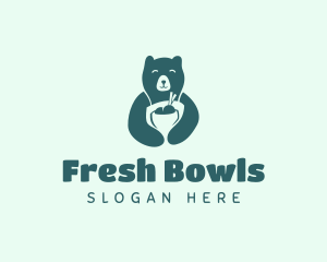 Bear Apron Restaurant logo design