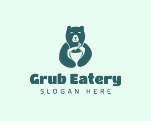 Bear Apron Restaurant logo design