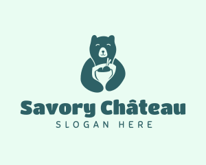 Bear Apron Restaurant logo design