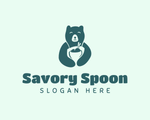 Bear Apron Restaurant logo design