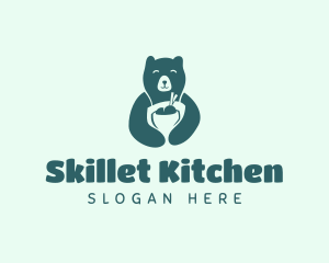 Bear Apron Restaurant logo design