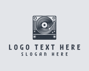 Rustic Vinyl Recording logo
