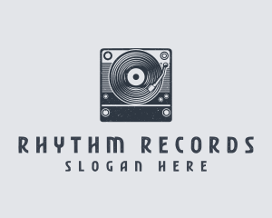 Rustic Vinyl Recording logo