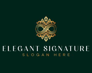 Elegant Infinity Decoration logo design