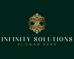 Elegant Infinity Decoration logo design