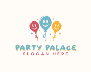 Party Entertainment Balloon logo design