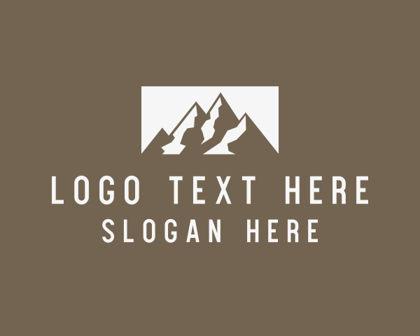 Mountain Range logo example 4