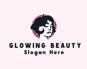 Beauty Woman Haircut logo