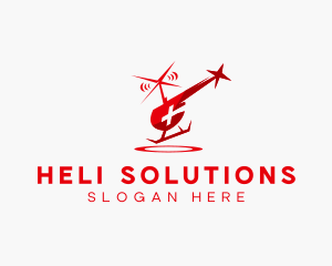 Emergency Helicopter Rescue Ambulance logo
