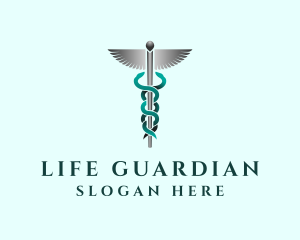 Caduceus Staff Hospital logo