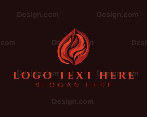 Fire Flame Blaze Logo