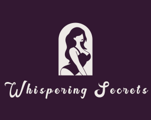 Sexy Female Lingerie logo design