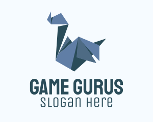 Blue Swan Origami Logo