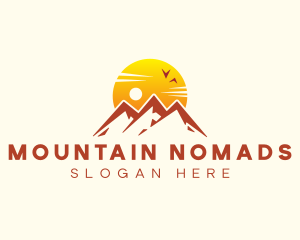 Peak Mountain Nature logo design