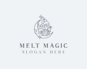 Wild Magical Mushroom logo design