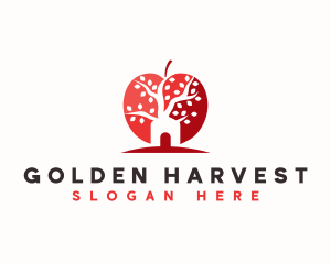 Apple Tree Farm logo design