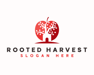 Apple Tree Farm logo design