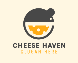 Cheese Bowl Mouse logo design