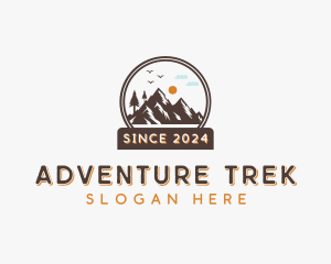 Mountain Nature Adventure logo design