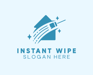 Clean Wipe House logo design