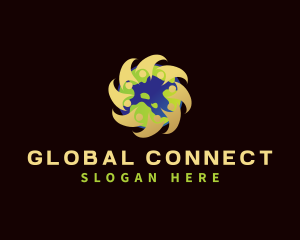 International Volunteer Globe logo