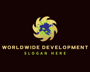 International Volunteer Globe logo